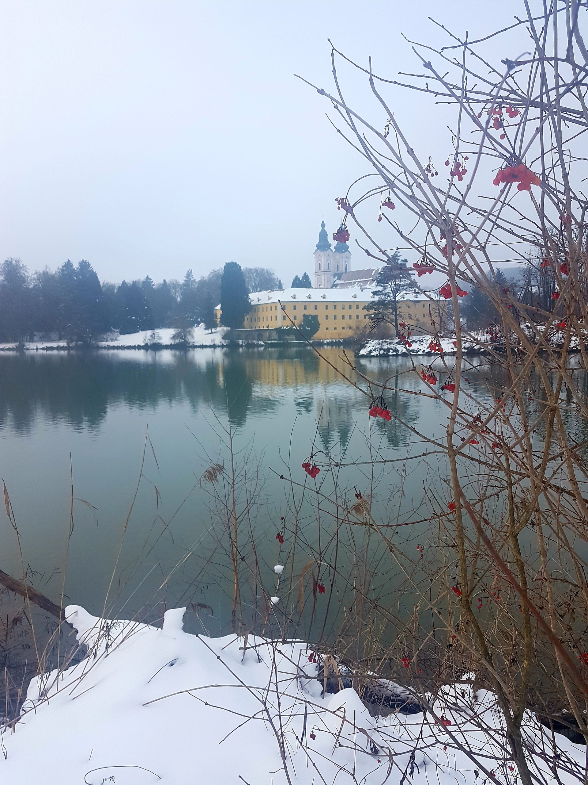 Schloss Vornbach im Winter